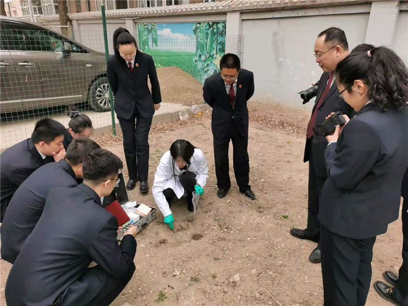 檢察機關采購土壤重金屬檢測儀器設備并進行培訓